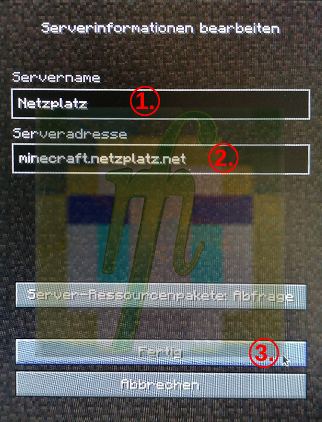 Neuen Server hinzufügen